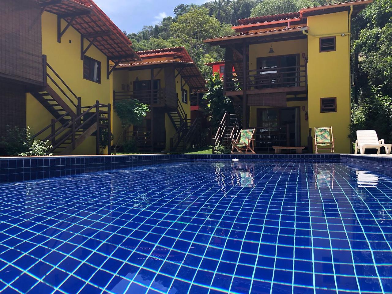 Sina Residencial Hotel Morro de Sao Paulo Bagian luar foto