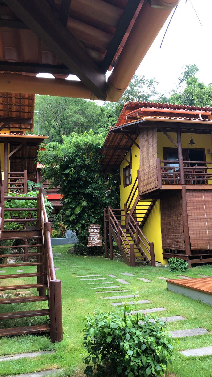 Sina Residencial Hotel Morro de Sao Paulo Bagian luar foto